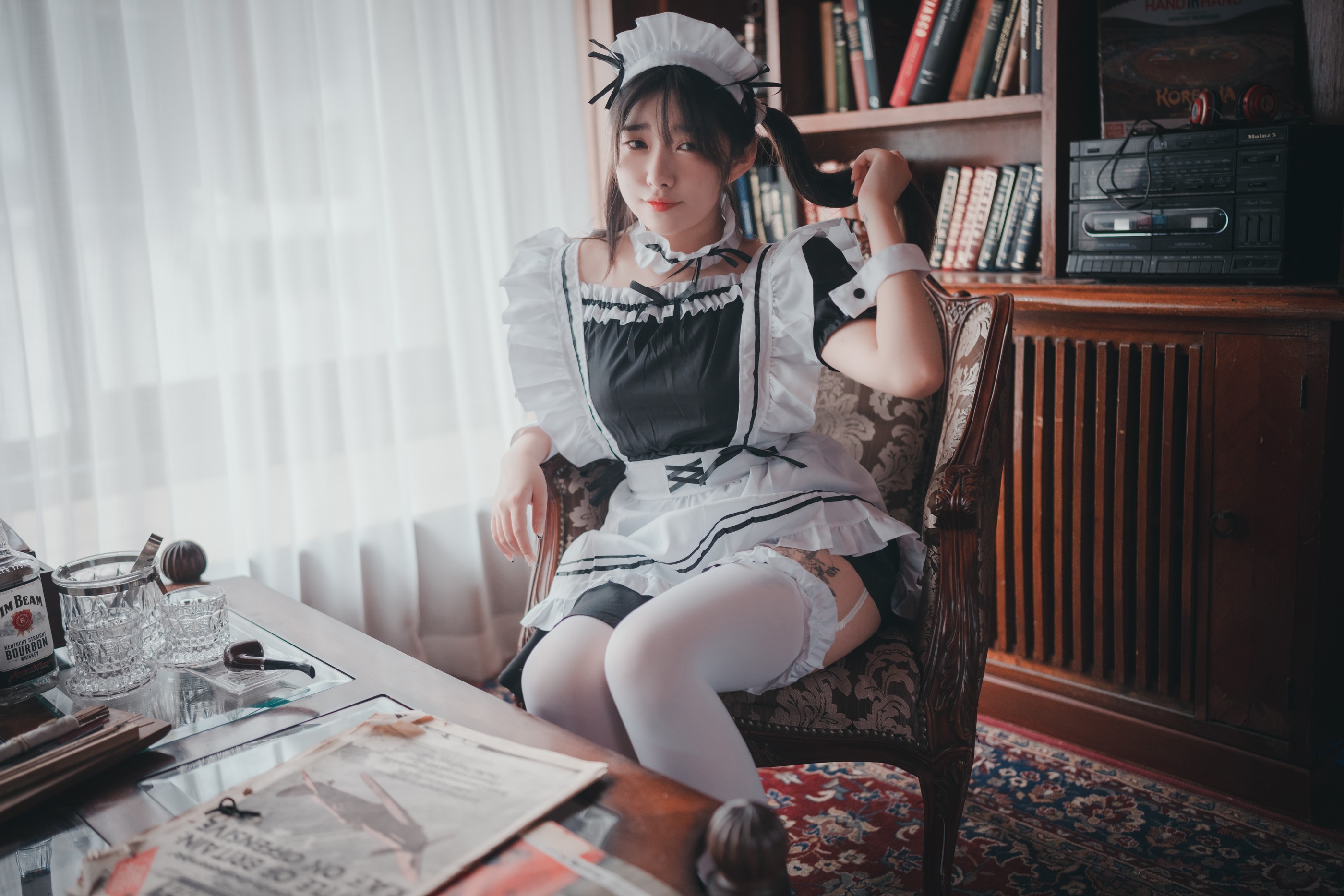 图片[1]-Sonson손손 – NO.033 Sonson(손손) DJAWA-Maid Mansion Nº6[92P]-XikXak